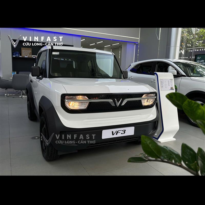 VinFast VF3 Cần Thơ: Giá Lăn Bánh & Ưu Đãi Mới Nhất Tại Đại Lý VinFast Cửu Long Cần Thơ